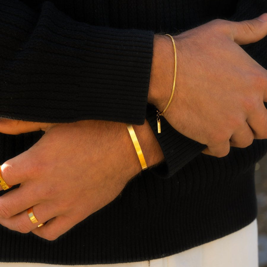 VORO® Pulsera Unisize · Oro 18K