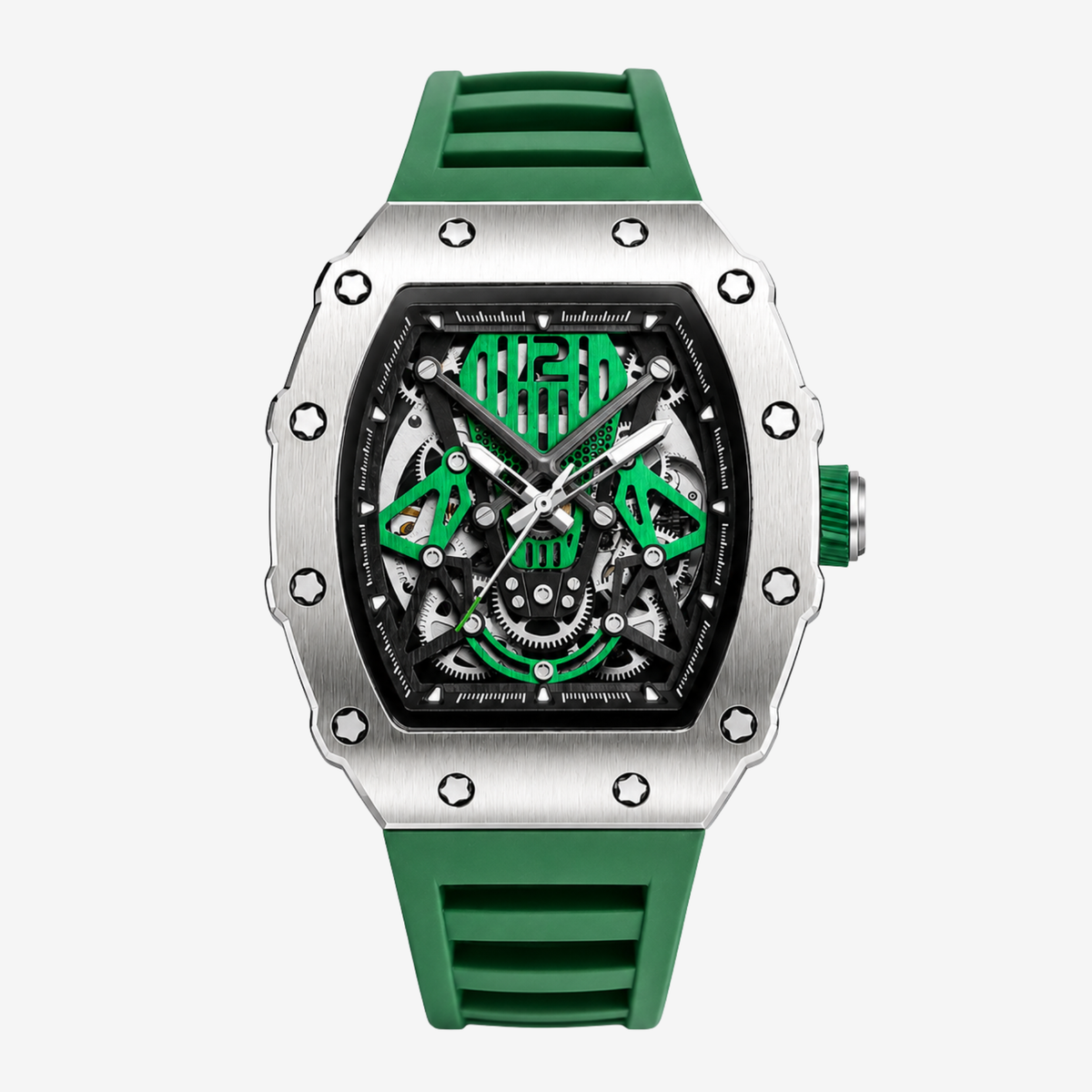 VORO® Auriga Emerald · 42mm — Plata Esmeralda