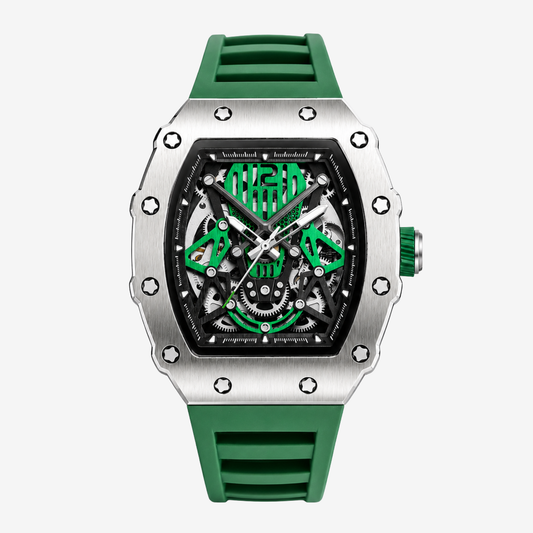 VORO® Auriga Emerald · 42mm — Plata Esmeralda