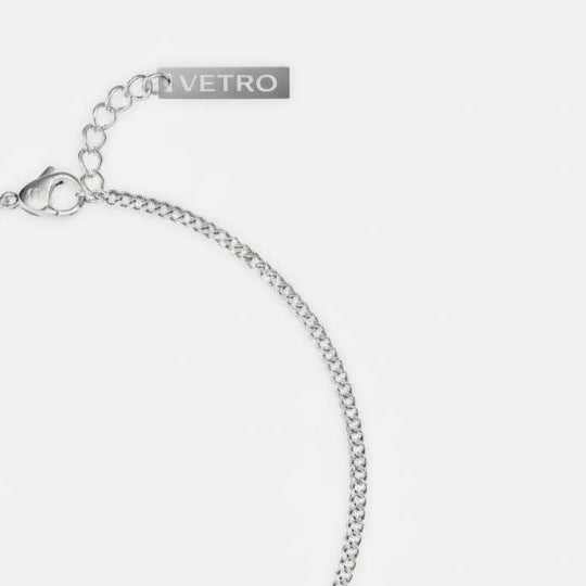 VORO® Pulsera Cubana 1.8MM · Plata