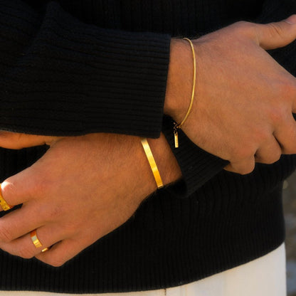 VORO® Pulsera Unisize · Oro 18K